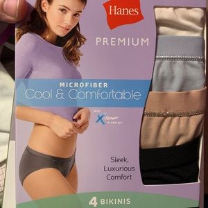 Hanes 4pk bikini briefs